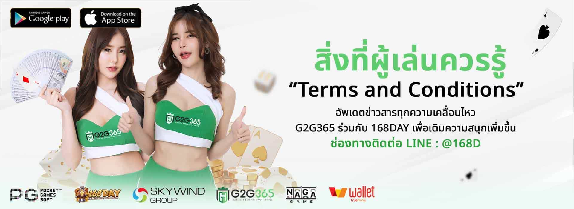 Terms and Conditions-เว็บพนันออนไลน์